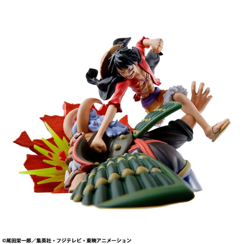 SPOTT-GR One Piece Petitrama PVC - Mini Φιγούρα Logbox Re Birth Wano Kuni Vol. 1 Set Μεγέθους 9cm