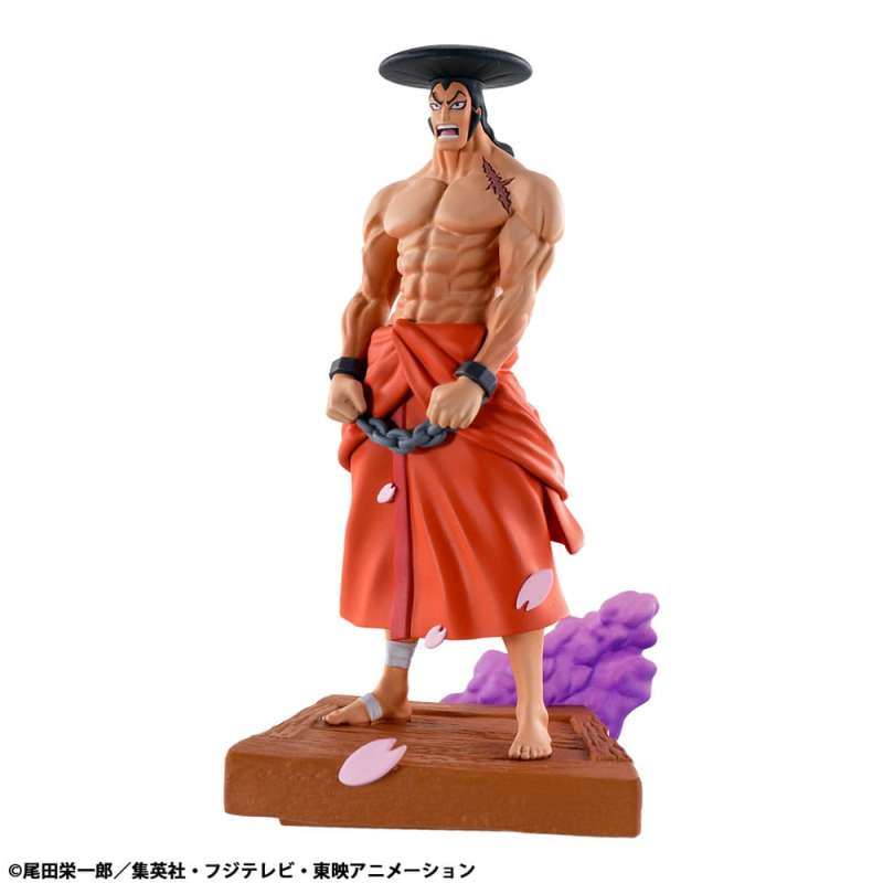 SPOTT-GR One Piece Petitrama PVC - Mini Φιγούρα Logbox Re Birth Wano Kuni Vol. 1 Set Μεγέθους 9cm