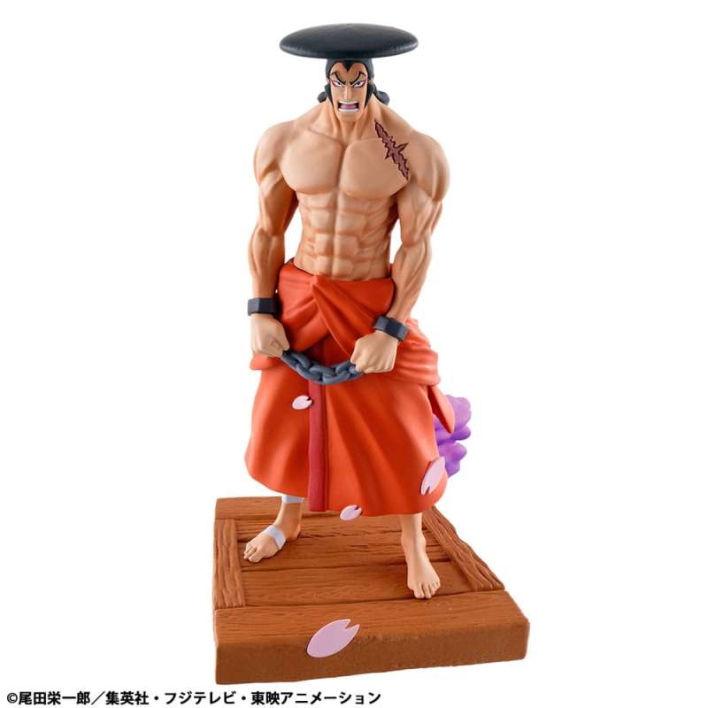 SPOTT-GR One Piece Petitrama PVC - Mini Φιγούρα Logbox Re Birth Wano Kuni Vol. 1 Set Μεγέθους 9cm