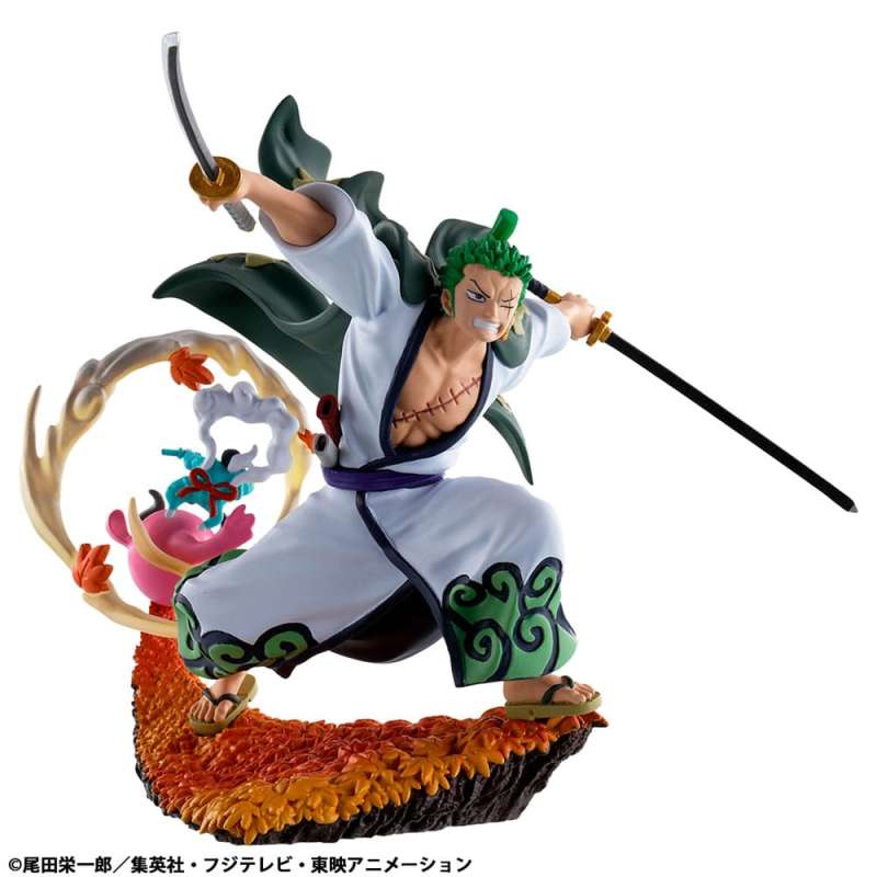 SPOTT-GR One Piece Petitrama PVC - Mini Φιγούρα Logbox Re Birth Wano Kuni Vol. 1 Set Μεγέθους 9cm