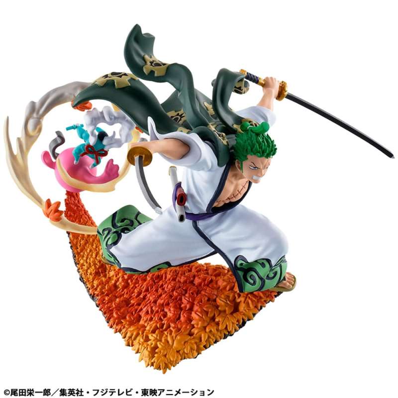 SPOTT-GR One Piece Petitrama PVC - Mini Φιγούρα Logbox Re Birth Wano Kuni Vol. 1 Set Μεγέθους 9cm
