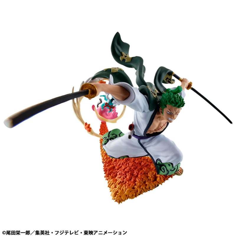SPOTT-GR One Piece Petitrama PVC - Mini Φιγούρα Logbox Re Birth Wano Kuni Vol. 1 Set Μεγέθους 9cm
