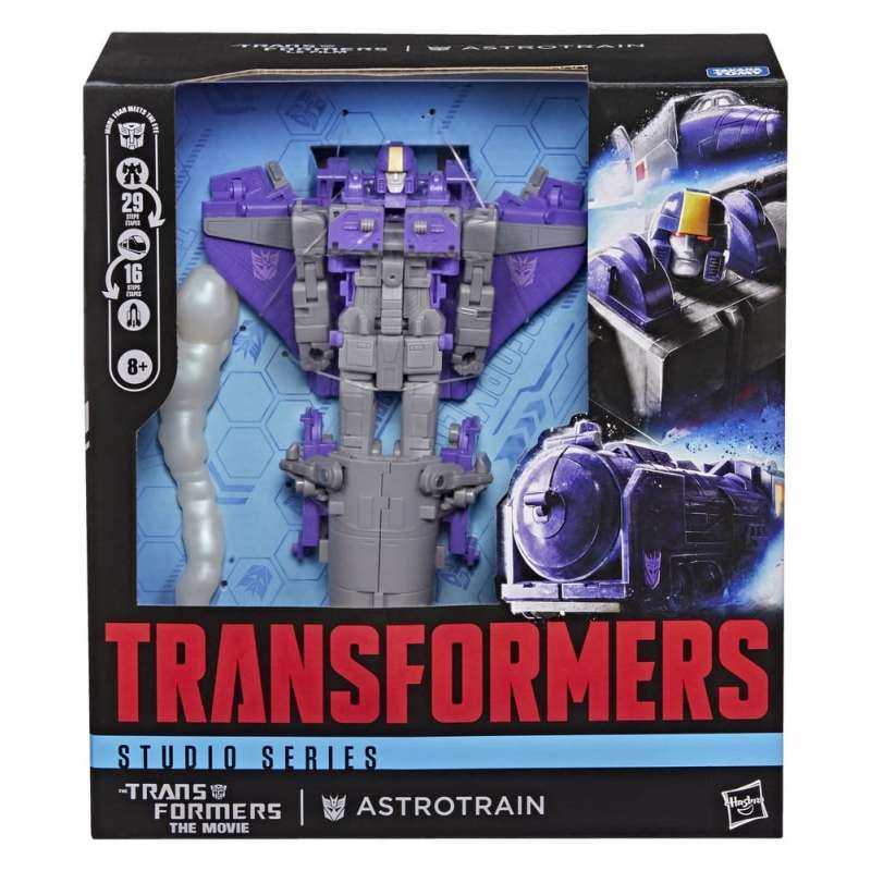 SPOTT-GR The Transformers: The Movie Studio Series Leader Class - Φιγούρα Δράσης Astrotrain Μεγέθους 17cm
