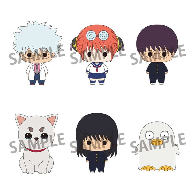 SPOTT-GR Mr. Ginpachi´s Zany Class Chokorin Mascot Series - Γιγούρες σε Blind Box 6-Pack Vol. 1 Μεγέθους 5cm