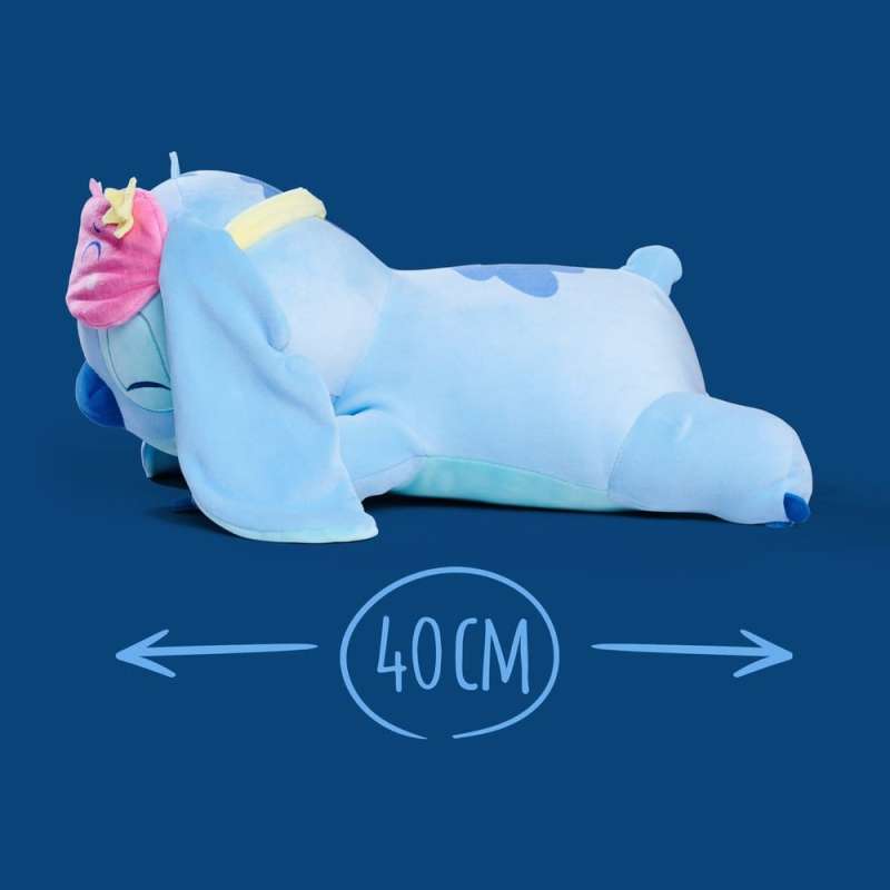 SPOTT-GR Disney Snuglets Wellbeing Heavy - Λούτρινο Stitch Μεγέθους 40cm