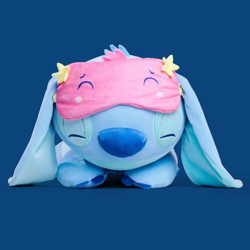 SPOTT-GR Disney Snuglets Wellbeing Heavy - Λούτρινο Stitch Μεγέθους 40cm