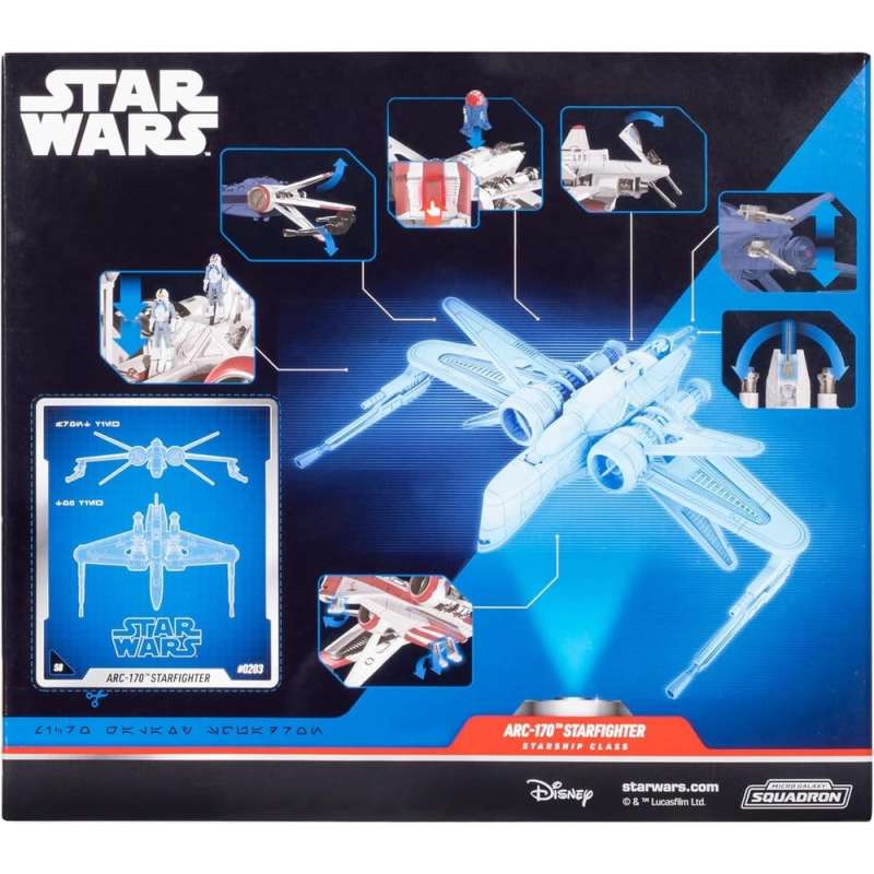 SPOTT-GR Star Wars - Deluxe Συλλεκτικό Όχημα ARC 170 Μεγέθους 20cm (Series 8)
