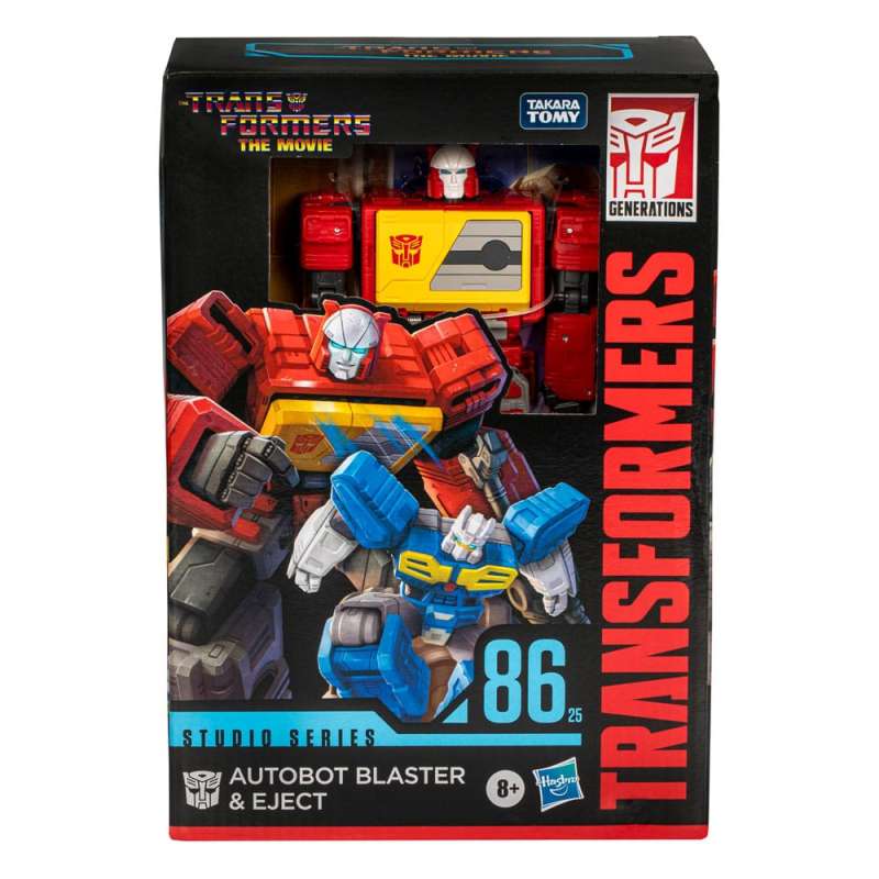 SPOTT-GR The Transformers: The Movie Generations Studio Series Voyager Class - Φιγούρα Δράσης Autobot Blaster & Eject Μεγέθους 16cm
