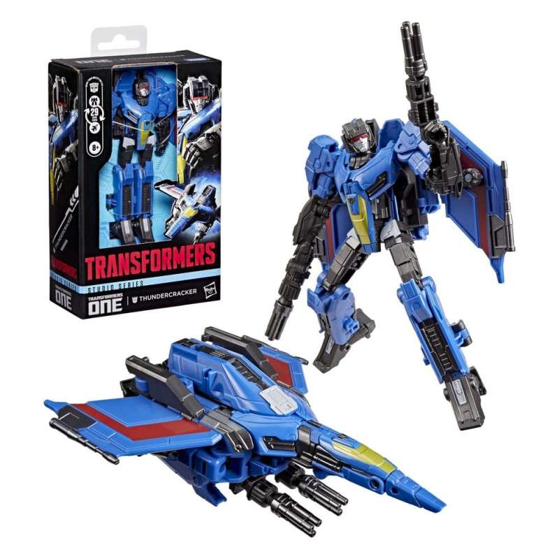 SPOTT-GR Transformers One Studio Series Deluxe Class - Φιγούρα Δράσης Thundercracker Μεγέθους 13cm
