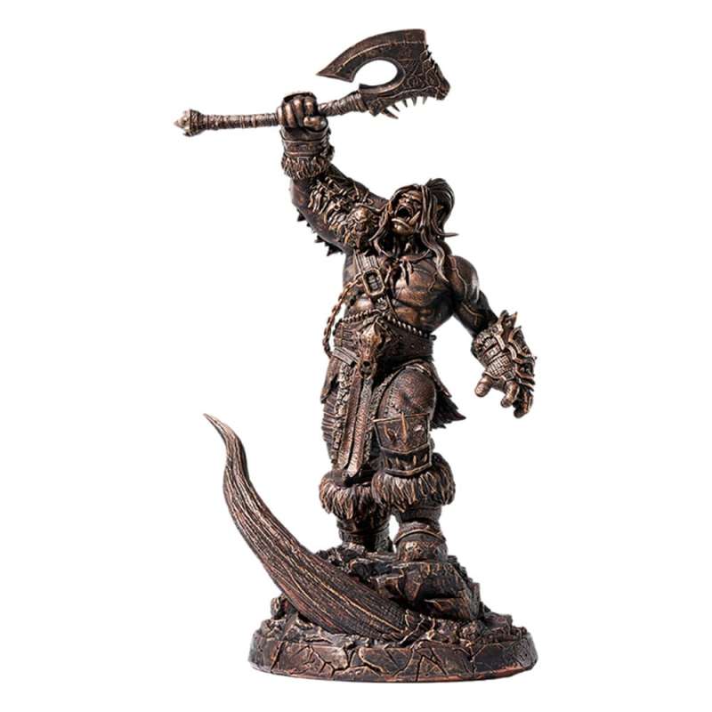 SPOTT-GR World of Warcraft - Φιγούρα (Αναλογία 1/10) Bronze Coloured Edition Grommash Hellscream Μεγέθους 31cm
