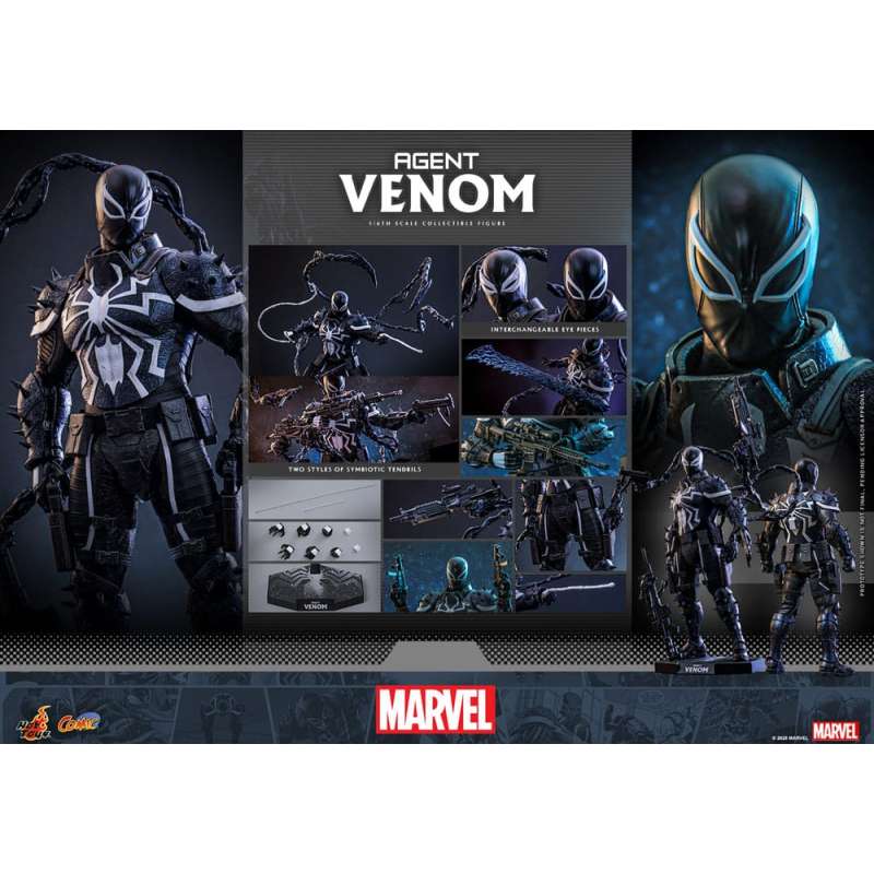 SPOTT-GR Marvel Comics - Φιγούρα Δράσης (Αναλογία 1/6) Agent Venom Μεγέθους 32cm