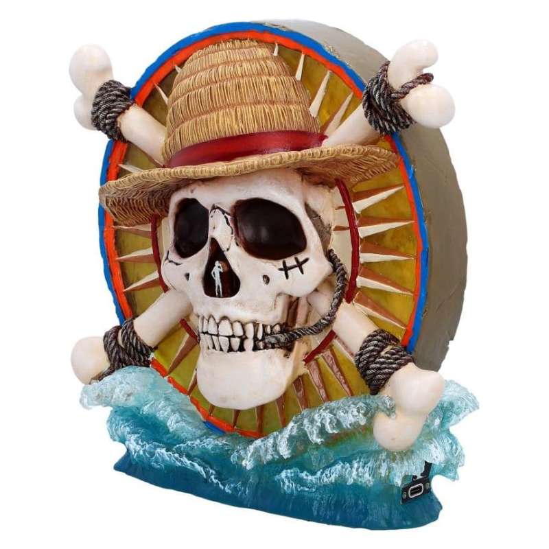 SPOTT-GR One Piece - Φωτιστικό Γραφείου Jolly Roger Μεγέθους 20cm