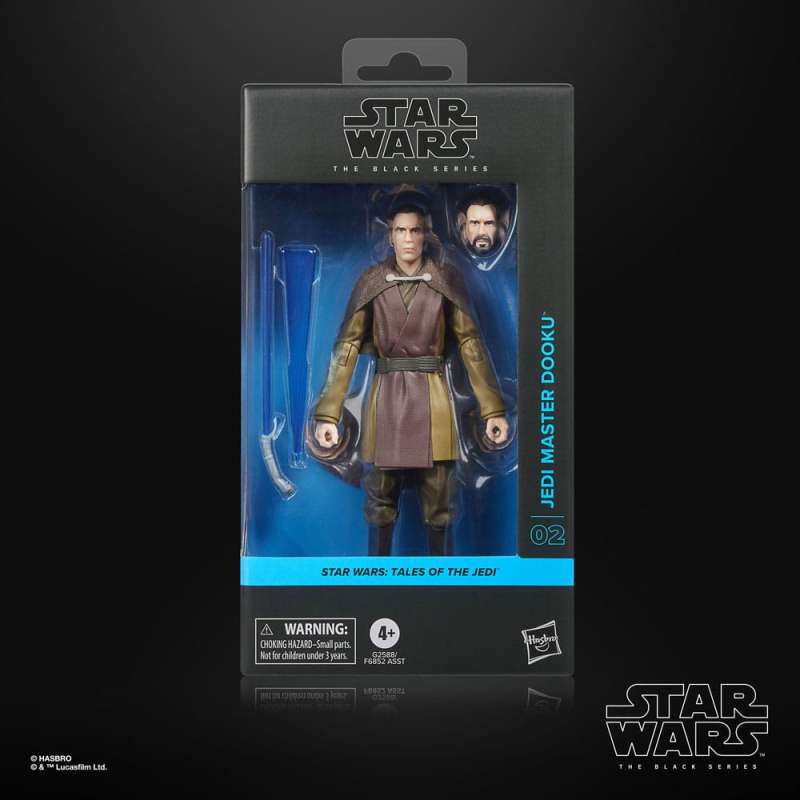 SPOTT-GR Star Wars: Tales of the Jedi Black Series - Φιγούρα Δράσης Jedi Master Dooku Μεγέθους 15cm