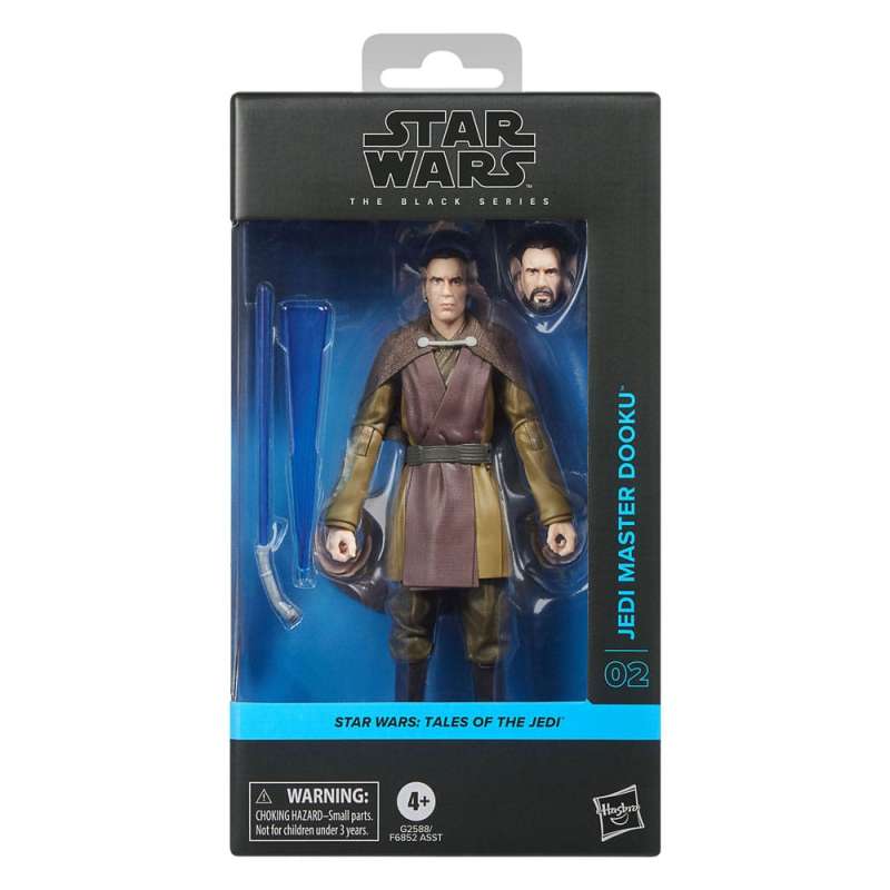 SPOTT-GR Star Wars: Tales of the Jedi Black Series - Φιγούρα Δράσης Jedi Master Dooku Μεγέθους 15cm
