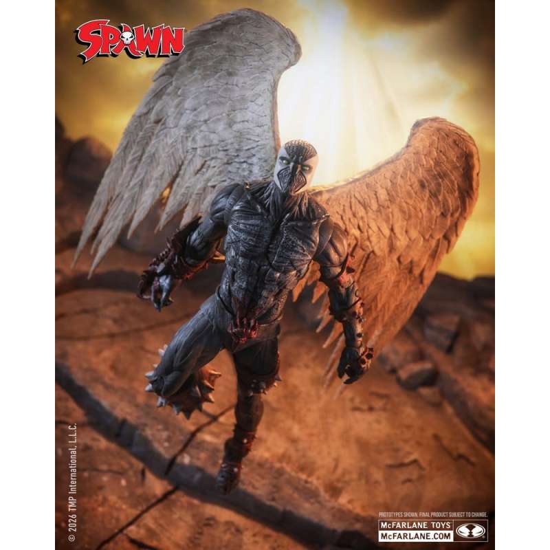 SPOTT-GR Spawn Toy - Φιγούρα Δράσης Wings of Redemption Spawn Μεγέθους 23cm