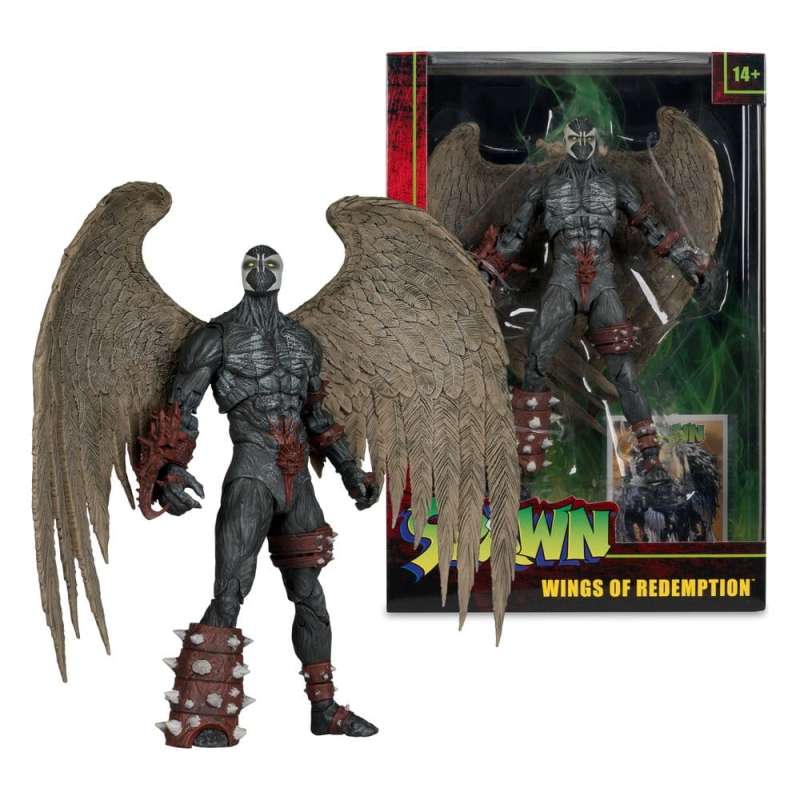 SPOTT-GR Spawn Toy - Φιγούρα Δράσης Wings of Redemption Spawn Μεγέθους 23cm