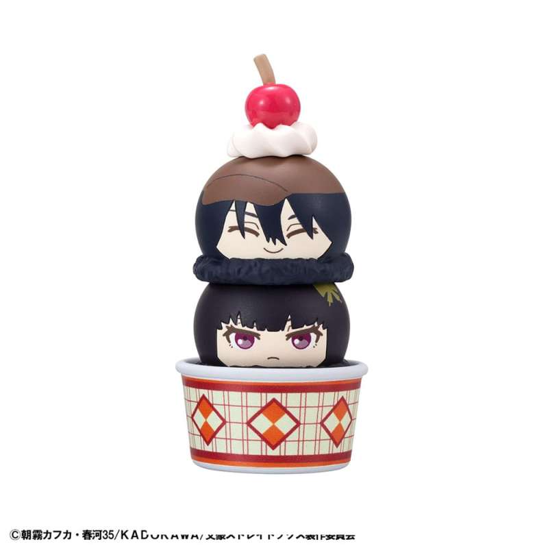 SPOTT-GR Bungo Stray Dogs Tsumichen Stack up & Change Trading - Φιγούρες Μεγέθους 8cm (With Gift) (6-Pack)