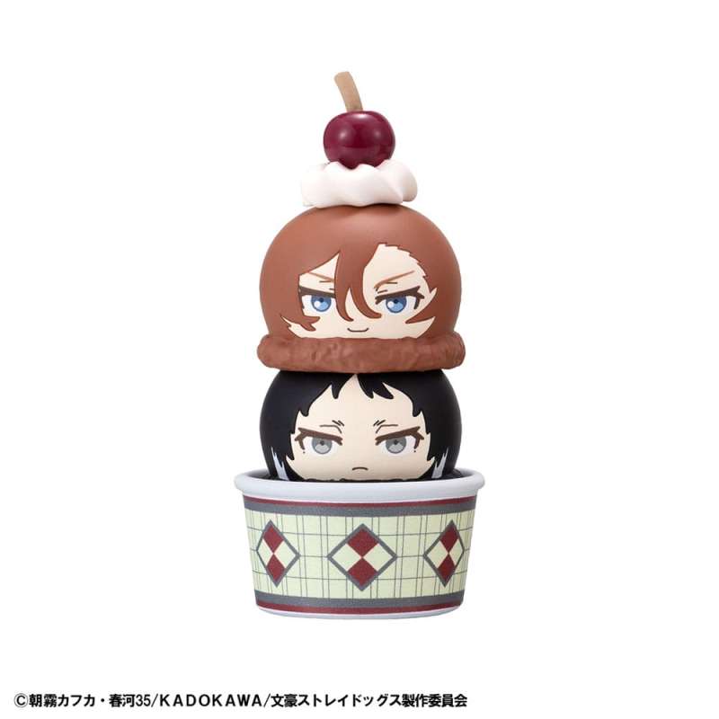SPOTT-GR Bungo Stray Dogs Tsumichen Stack up & Change Trading - Φιγούρες Μεγέθους 8cm (With Gift) (6-Pack)
