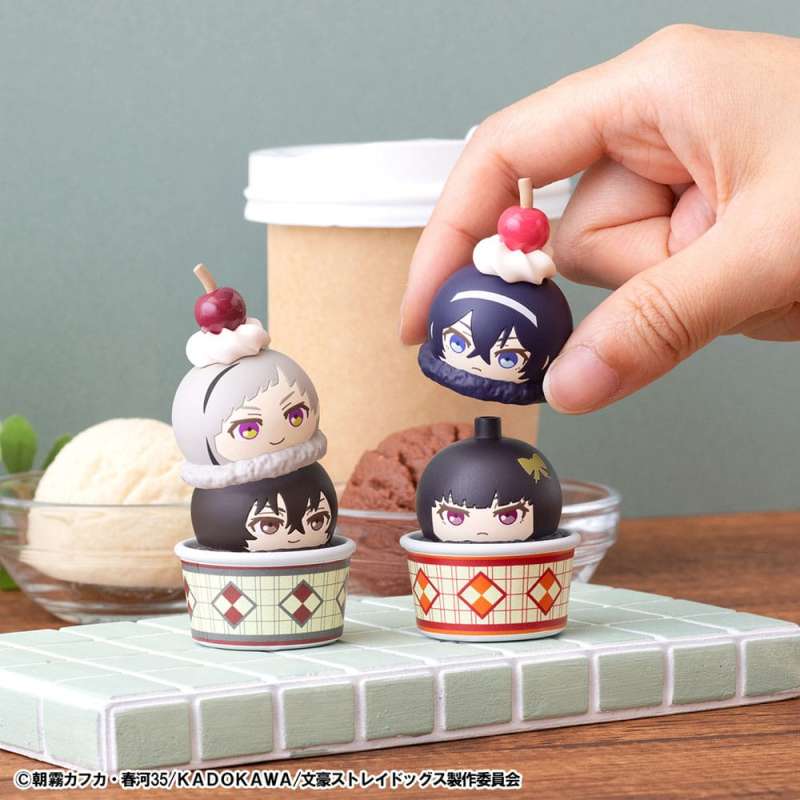 SPOTT-GR Bungo Stray Dogs Tsumichen Stack up & Change Trading - Φιγούρες Μεγέθους 8cm (With Gift) (6-Pack)