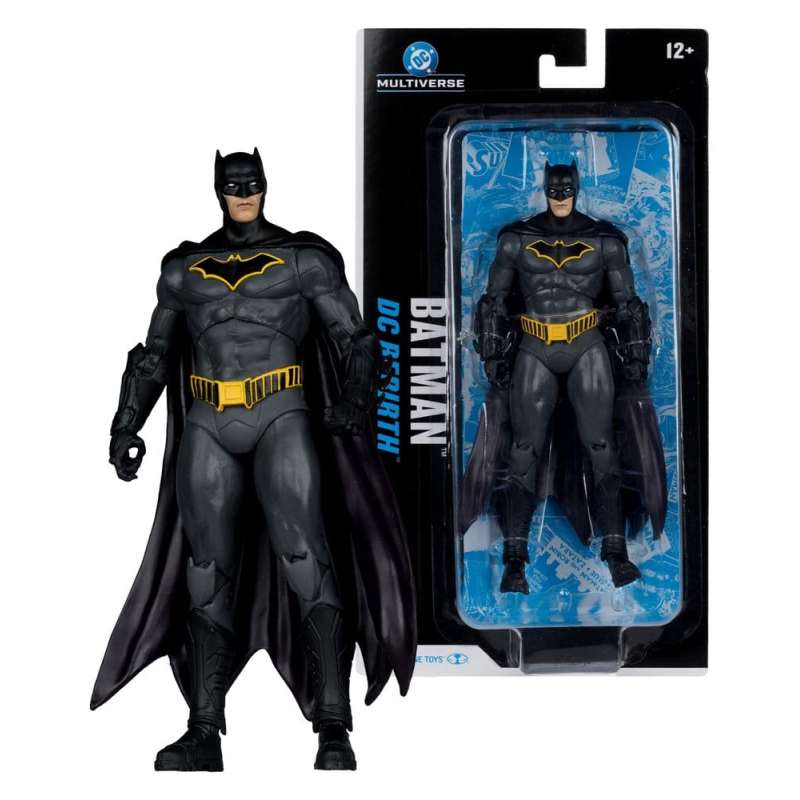 SPOTT-GR DC Multiverse - Φιγούρα Δράσης Batman (DC Rebirth) Μεγέθους 18cm