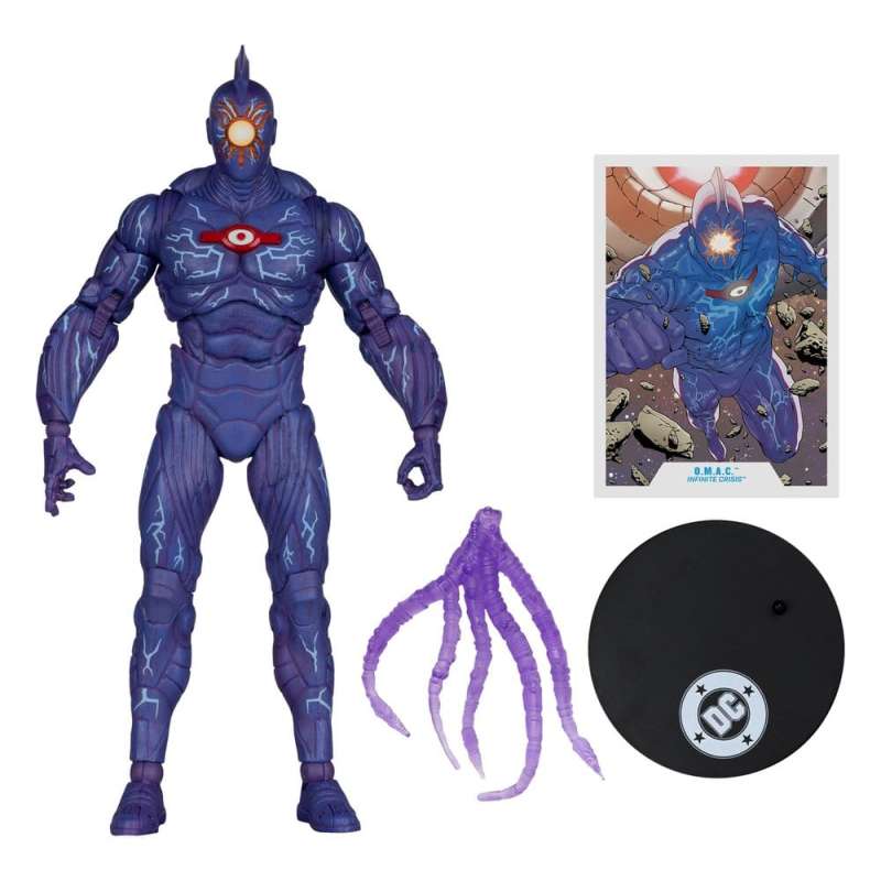 SPOTT-GR DC Multiverse - Φιγούρα Δράσης O.M.A.C. (Infinite Crisis) Μεγέθους 19cm