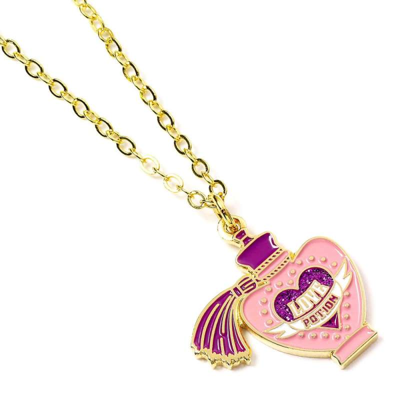 SPOTT-GR Harry Potter - Κολιέ με Μενταγιόν Love Potion (Gold Plated)