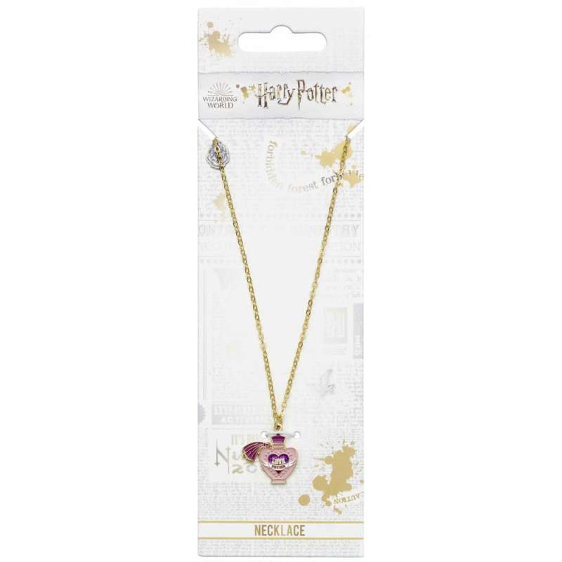 SPOTT-GR Harry Potter - Κολιέ με Μενταγιόν Love Potion (Gold Plated)