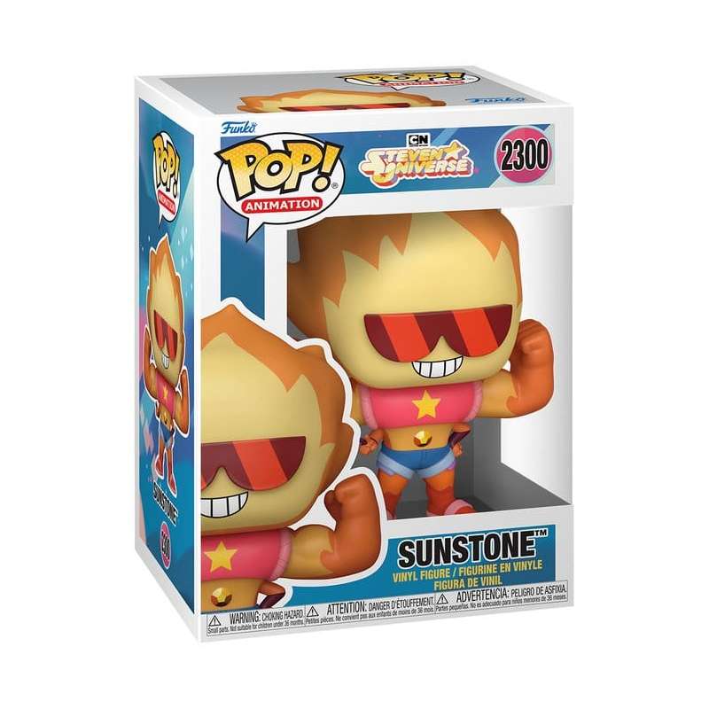 SPOTT-GR Steven Universe POP! Animation - Φιγούρα Βινυλίου Sun Stone Μεγέθους 9cm