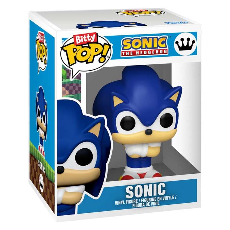 SPOTT-GR Sonic Bitty POP! Ride - Φιγούρα Βινυλίου Speed Star w/Sonic Μεγέθους 2.5cm