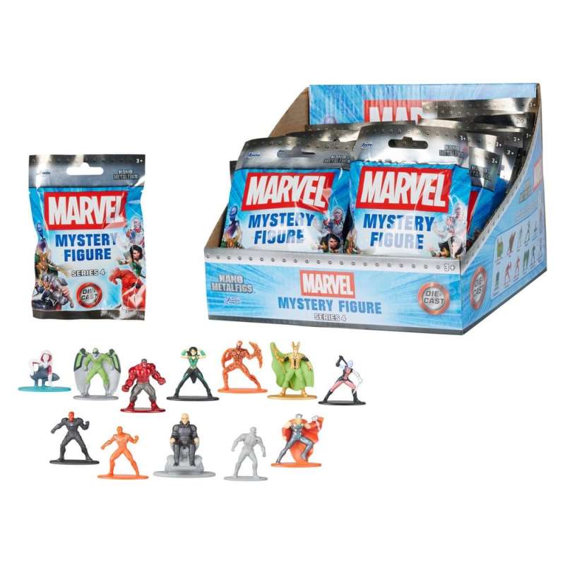 SPOTT-GR Marvel - Μίνι Φιγούρες σε Blind Box Display Wave 4 (Σετ 24 Τεμάχια)