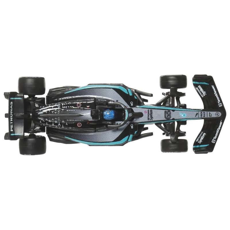 SPOTT-GR Formula 1 Hot Wheels Premium - Die-Cast Οχήματα (Αναλογία 1/64) Team Mercedes-AMG PETRONAS (2-Pack)