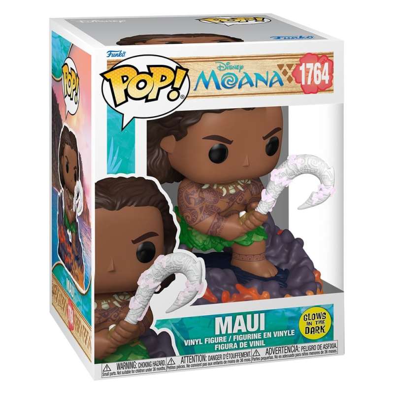 SPOTT-GR Moana POP! Premium - Φιγούρα Βινυλίου Maui (GW) Μεγέθους 9cm