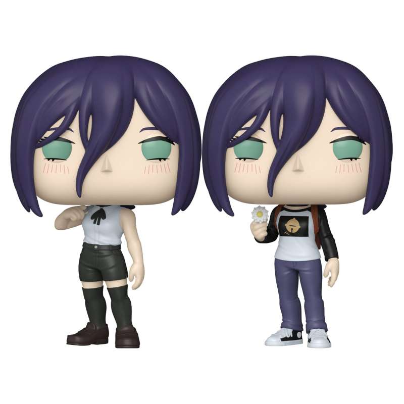 SPOTT-GR Chainsaw Man POP! Animation - Φιγούρες Βινυλίου Reze with Chase Μεγέθους 9cm (Σετ 6 Τεμάχια)