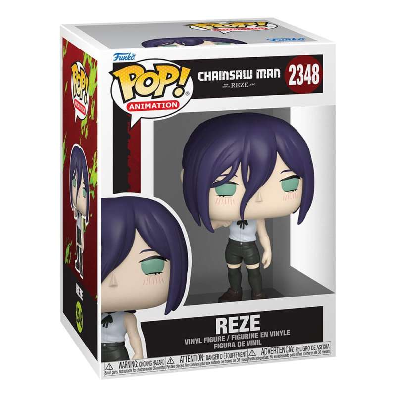 SPOTT-GR Chainsaw Man POP! Animation - Φιγούρες Βινυλίου Reze with Chase Μεγέθους 9cm (Σετ 6 Τεμάχια)