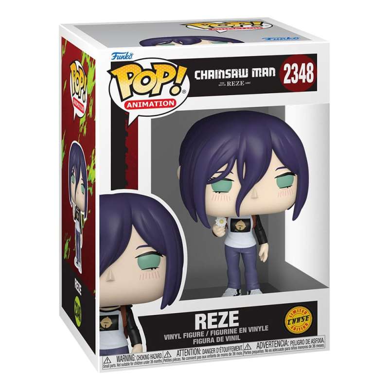 SPOTT-GR Chainsaw Man POP! Animation - Φιγούρες Βινυλίου Reze with Chase Μεγέθους 9cm (Σετ 6 Τεμάχια)
