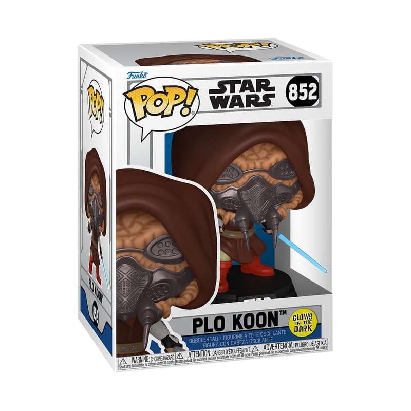 SPOTT-GR Star Wars Animation POP! - Φιγούρα Βινυλίου Plo Koon (GW) Μεγέθους 9cm