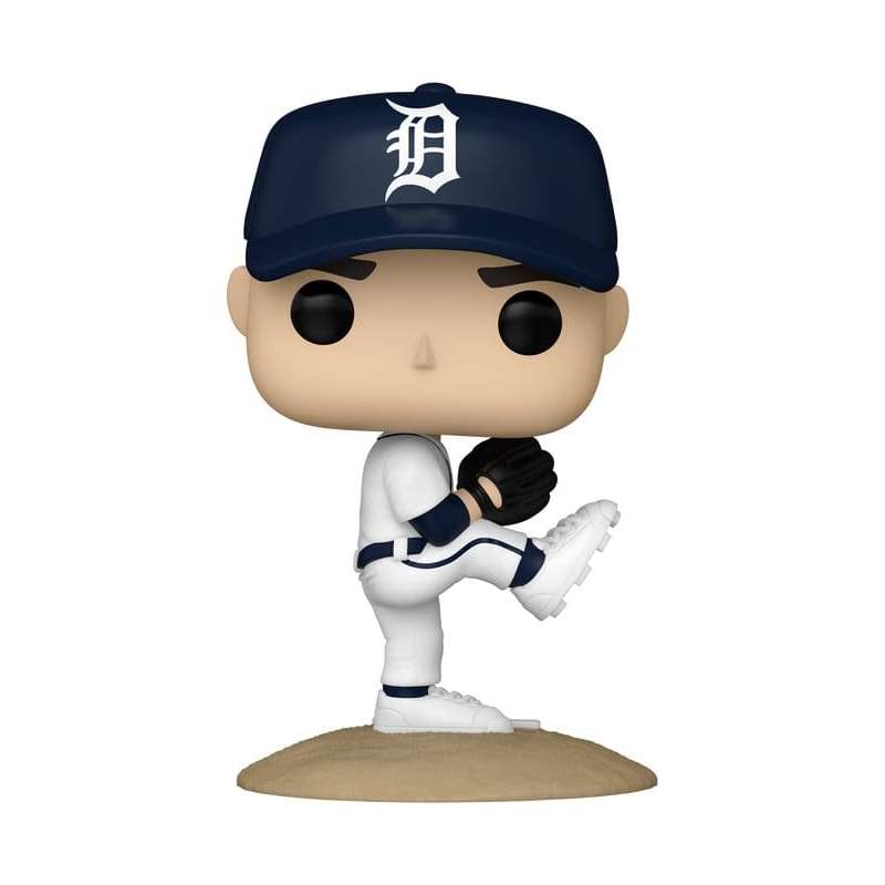 SPOTT-GR MLB POP! - Φιγούρα Βινυλίου Tigers - Tarik Skubal Μεγέθους 9cm