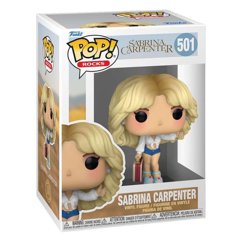 SPOTT-GR Sabrina Carpenter POP! Rocks - Φιγούρα Βινυλίου Manchild Μεγέθους 9cm