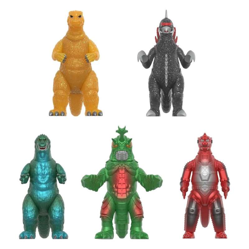 SPOTT-GR Godzilla Toho (Metallic) - Φιγούρα Δράσης Blind Box Wave 5 Display (Σετ 12 Τεμάχια)