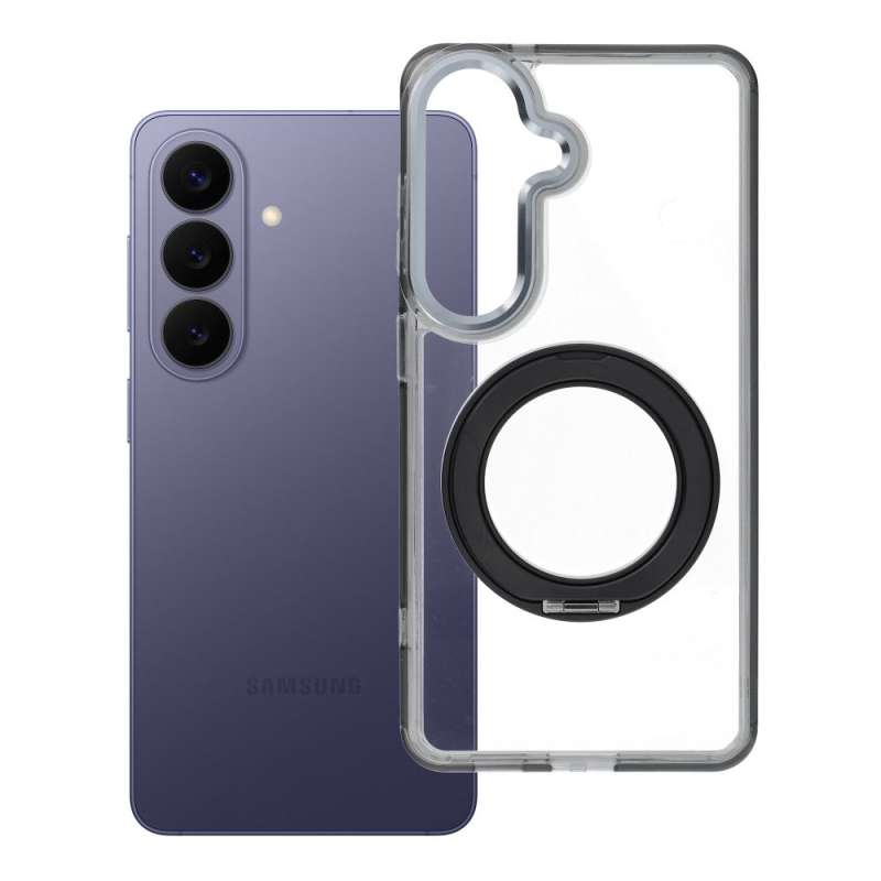SPOTT-GR Frame Circle Stand - Θήκη για Samsung Galaxy S26 με Υποστήριξη MagSafe σε Μαύρο Χρώμα