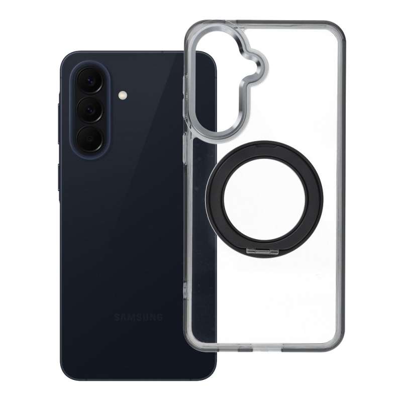 SPOTT-GR Frame Circle Stand - Θήκη για Samsung Galaxy A57 με Υποστήριξη MagSafe σε Μαύρο Χρώμα