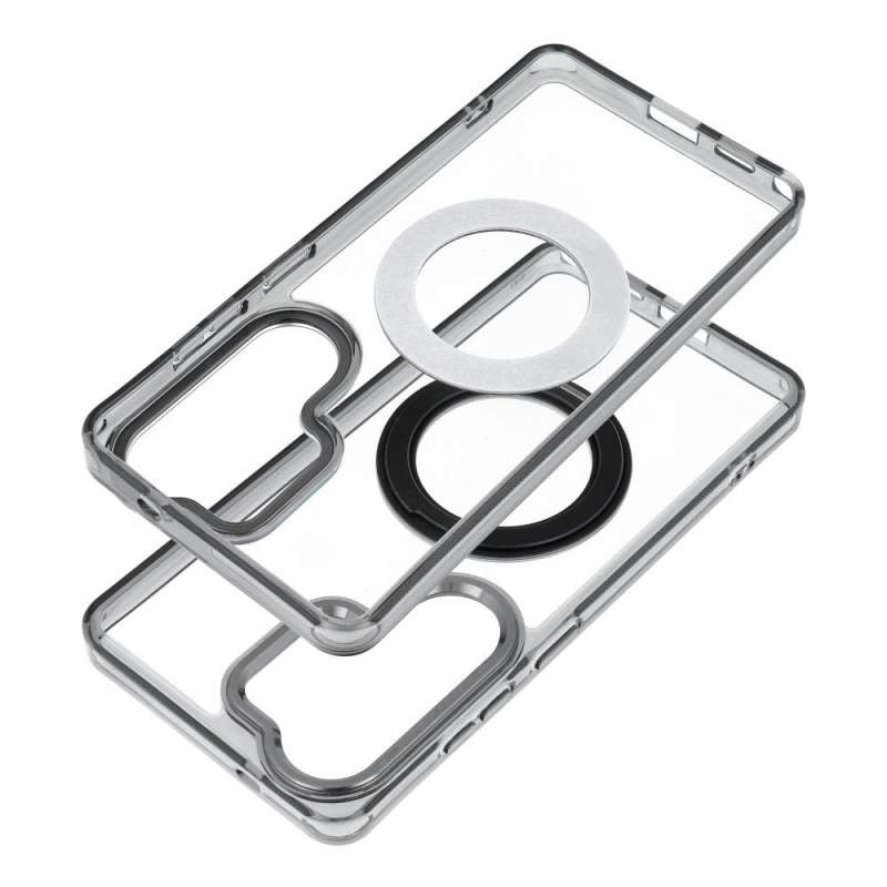 SPOTT-GR Frame Circle Stand - Θήκη για Samsung Galaxy A17 με Υποστήριξη MagSafe σε Μαύρο Χρώμα
