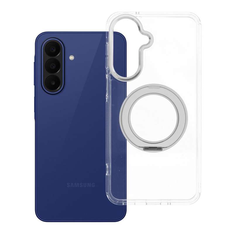SPOTT-GR Frame Circle Stand - Θήκη για Samsung Galaxy A27 με Υποστήριξη MagSafe Διάφανη