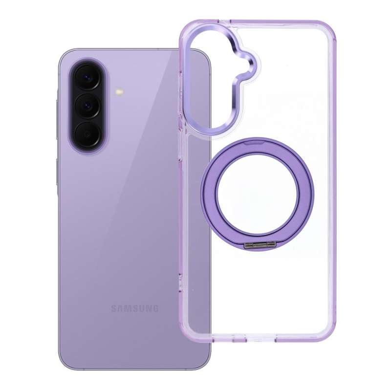 SPOTT-GR Frame Circle Stand - Θήκη για Samsung Galaxy A57 με Υποστήριξη MagSafe σε Μωβ Χρώμα