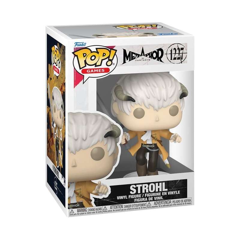 SPOTT-GR Metaphor: ReFantazio POP! Games - Φιγούρα Βινυλίου Strohl Μεγέθους 9cm
