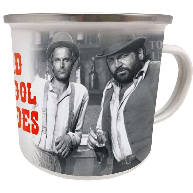 SPOTT-GR Bud Spencer & Terence Hill - Κούπα από Σμάλτο Old School Heroes