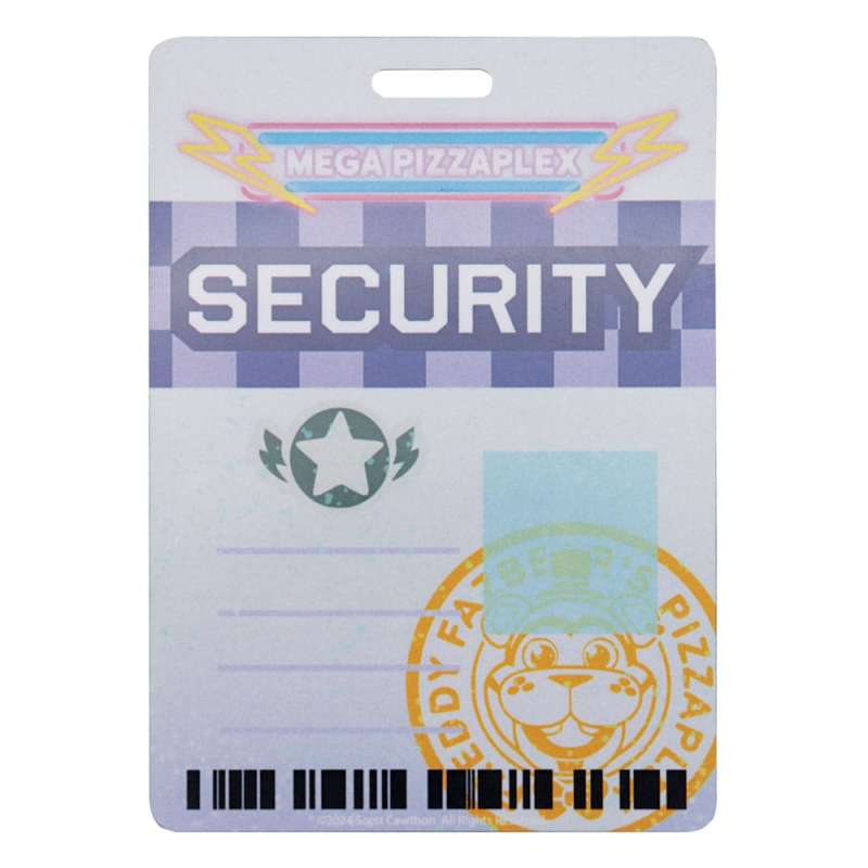 SPOTT-GR Five Nights at Freddy´s - Ρέπλικα Security Badge Antique Brass Edition
