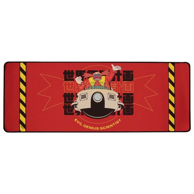 SPOTT-GR Sonic - The Hedgehog Desk Pad & Σουβέρ Set Dr. Eggman σε Κόκκινο Χρώμα