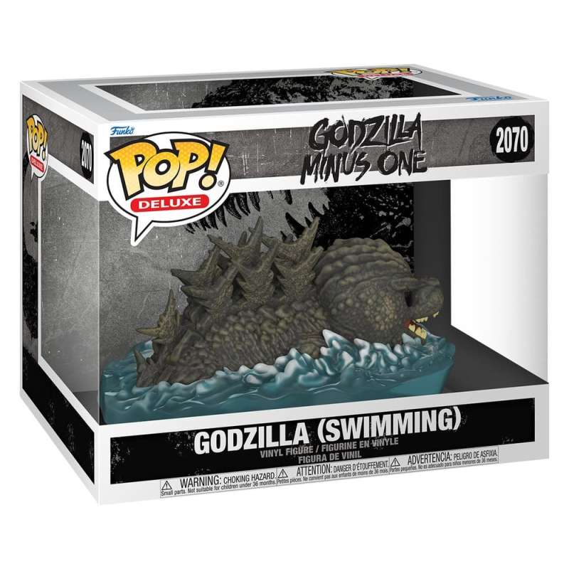 SPOTT-GR Godzilla POP! Deluxe - Φιγούρα Βινυλίου Godzilla (Swimming) Μεγέθους 9cm