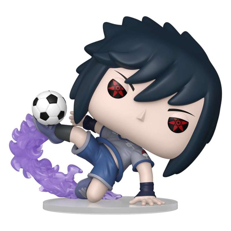 SPOTT-GR Naruto Soccer POP! Football - Φιγούρα Βινυλίου Sasuke Μεγέθους 9cm